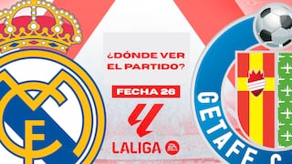 Dónde ver Real Madrid vs. Getafe EN VIVO: canales de TV vía ESPN y Movistar LaLiga