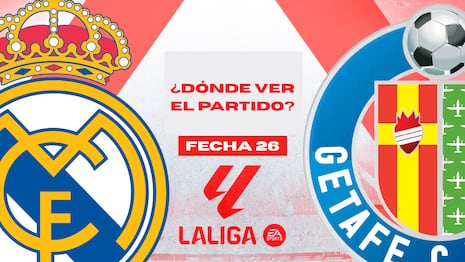 En directo, Real Madrid vs. Getafe EN VIVO: dónde ver gratis ESPN y Movistar LaLiga
