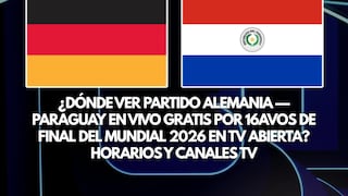 ¿Dónde se transmitió la victoria de Paraguay contra Alemania por penales por TV por la Copa Mundial FIFA 2026?