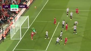 Golazo de Firmino para el 1-1 de Liverpool sobre Newcastle por la Premier League