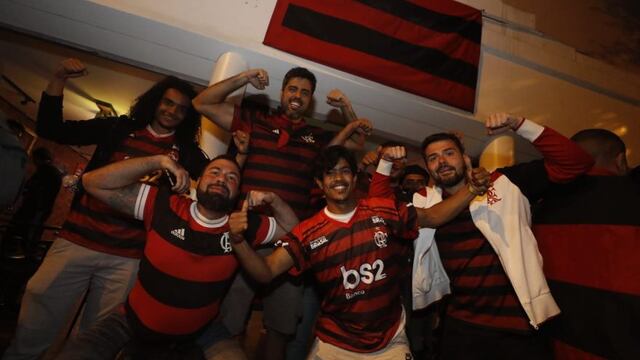 ¡Locura en Miraflores! Fanáticos de Flamengo toman Lima para festejar el triunfo ante River Plate [FOTOS]