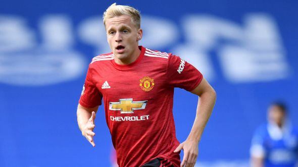 Donny van de Beek termina contrato con el Manchester United en junio de 2025. (Foto: Getty)