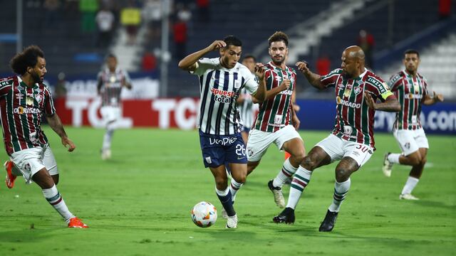 Tras partidazo en el Alianza Lima vs. Fluminense: los elogios de Marcelo y Felipe Melo a Kevin Serna