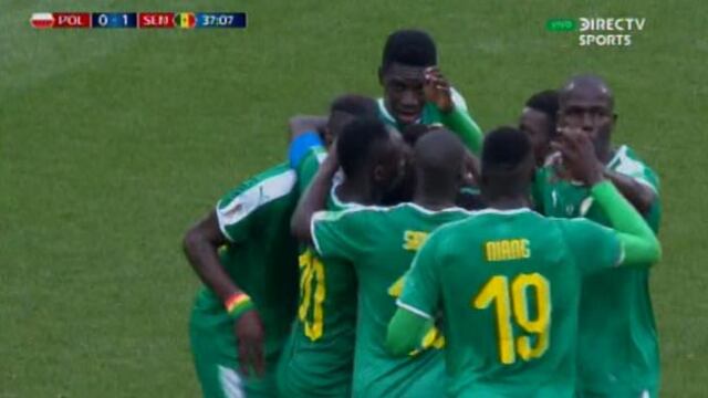 Una sorpresa más: polaco Cionek marca en contra y celebra Senegal [VIDEO]