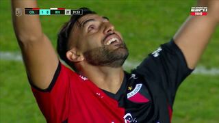 Suspenso en el VAR: gol de ‘Wanchope’ Ábila para el 1-0 de Colón vs. River Plate [VIDEO]