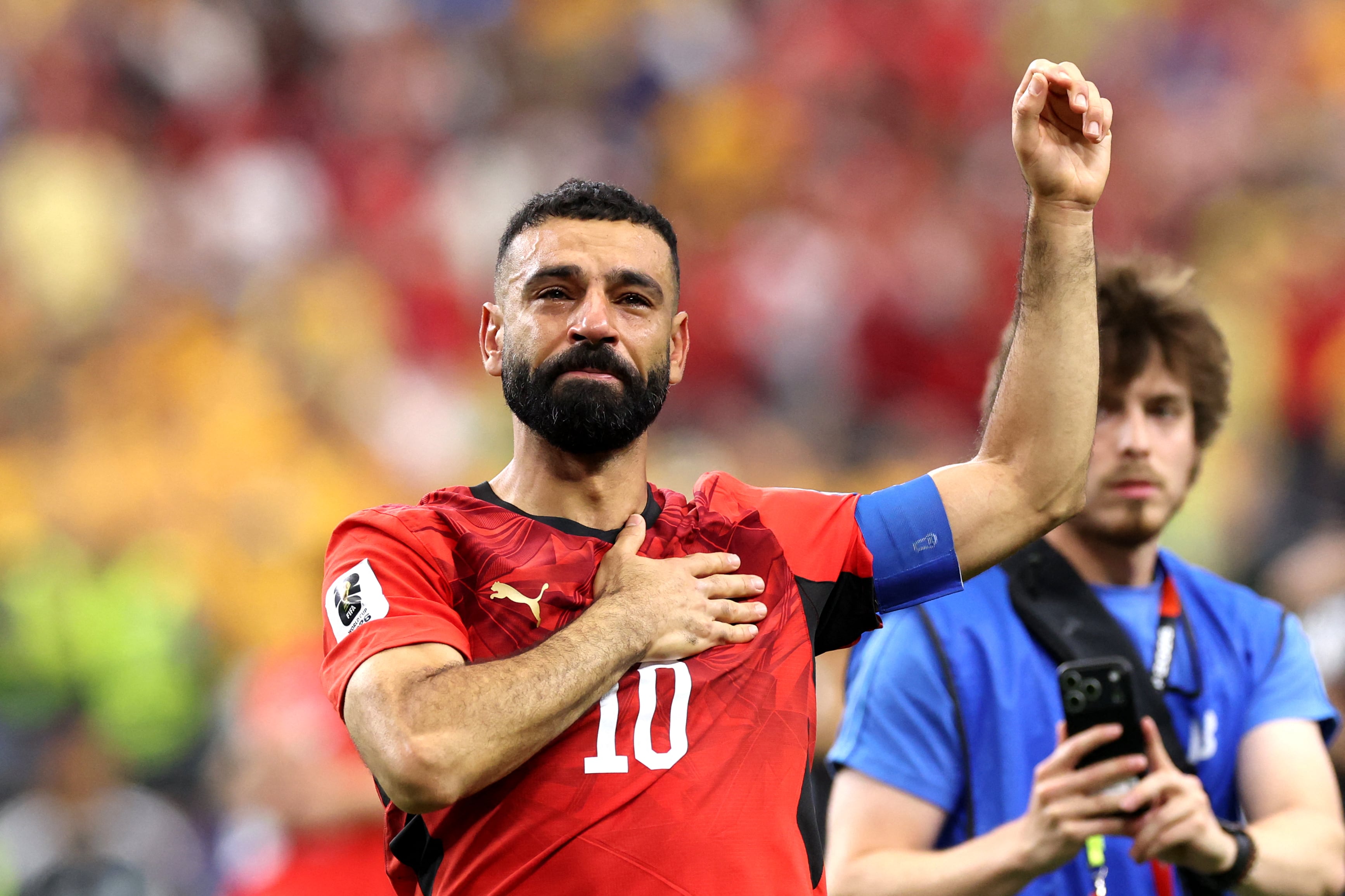 Mohamed Salah lleva un gol y dos asistencias en el Mundial 2026. (Foto: AFP)
