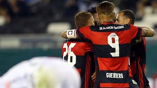 Con Guerrero: Flamengo venció 1-0 a Palestino por Copa Sudamericana