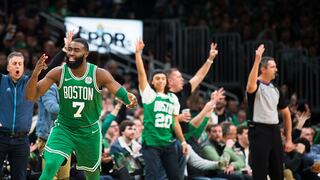 ¡Con 34 puntos de Jaylen Brown! Los Celtics derrotaron a los Cavaliers por 129-117 en la semana 10 de la NBA desde el TD Garden de Boston