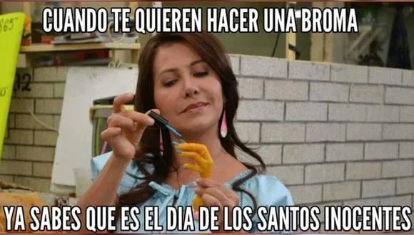 Los mejores memes por el 'Día de los Santos Inocentes' (Foto: Facebook).