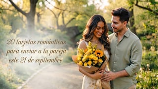 💛 20 tarjetas románticas para enviar a tu pareja en WhatsApp este 21 de septiembre por las flores amarillas