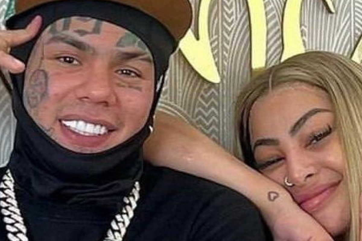 Tekashi 6ix9ine junto a Yailin La Más Viral (Foto: Tekashi 6ix9ine / Instagram)