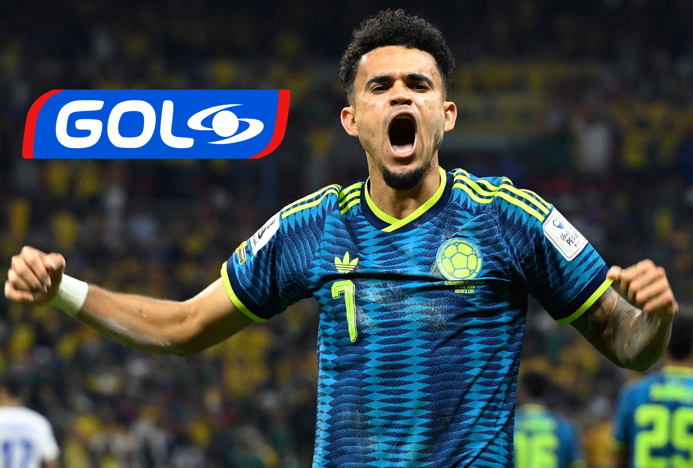 GUADALAJARA, JALISCO (MÉXICO), 23/06/2026.- Cobertura oficial de GOL Caracol EN VIVO GRATIS para ver el partido Colombia vs. RD Congo hoy por la Jornada 2 del grupo K del Mundial 2026 en el Estadio Akron de Guadalajara, Jalisco. FOTO DE ALFREDO ESTRELLA PARA AFP