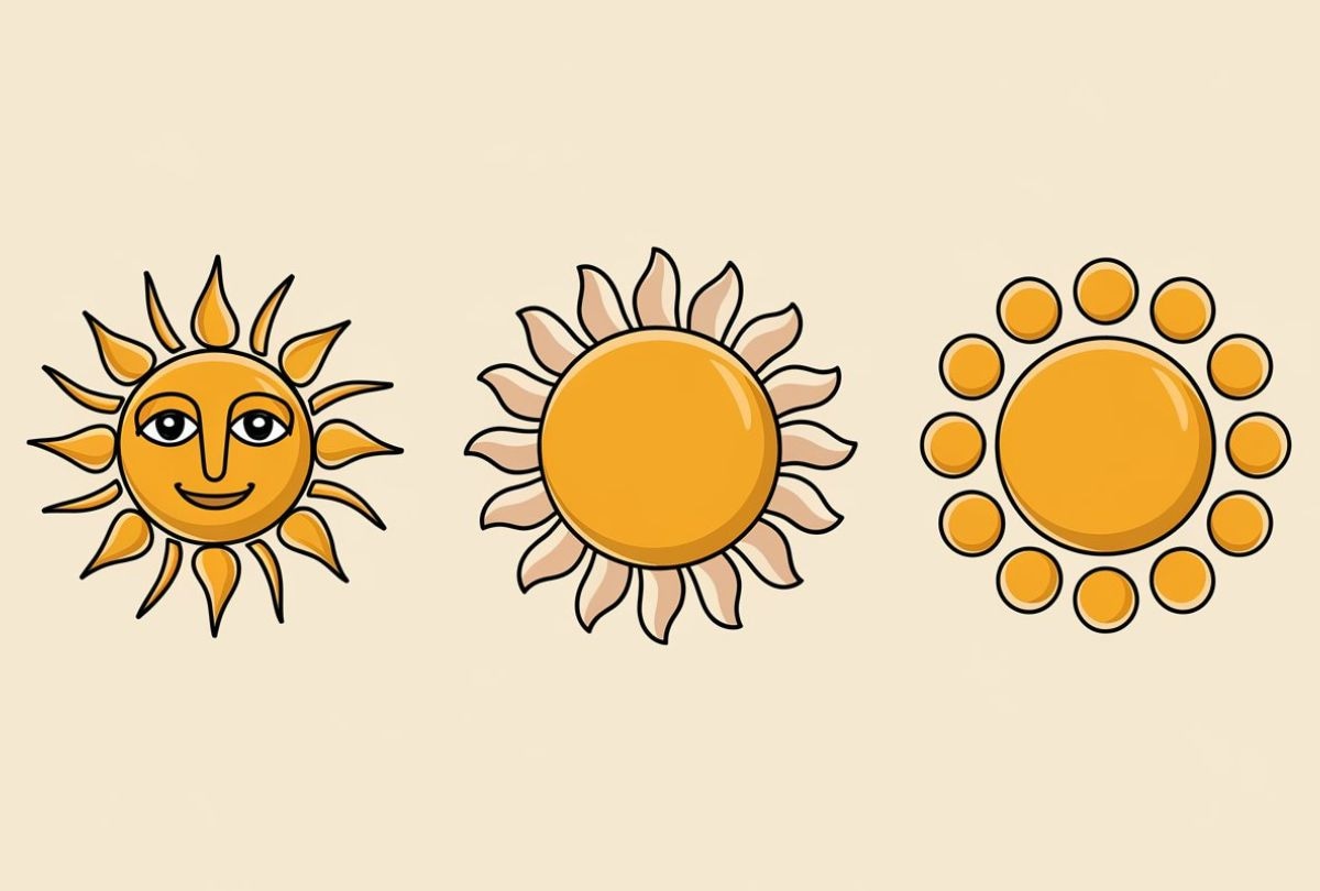 Test visual: elige uno de los tres soles en la imagen para descubrir cómo te irá en el amor (Foto: Depor).