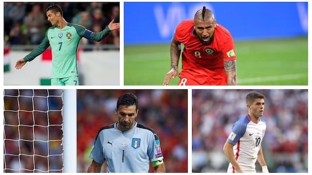 Hora de despertar: el once ideal de las estrellas que podrían perderse el Mundial de Rusia 2018