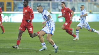 Gianluca Lapadula hizo autogol: Pescara perdió 2-1 con Cagliari por Serie B
