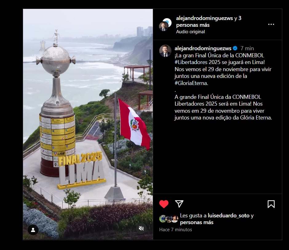 Captura: @alejandrodominguezws