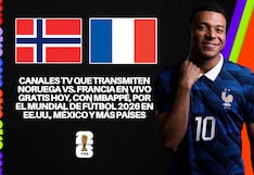 Canales que transmiten Noruega vs. Francia con Mbappé, por el Mundial de Fútbol 2026 en EE.UU., México y más países