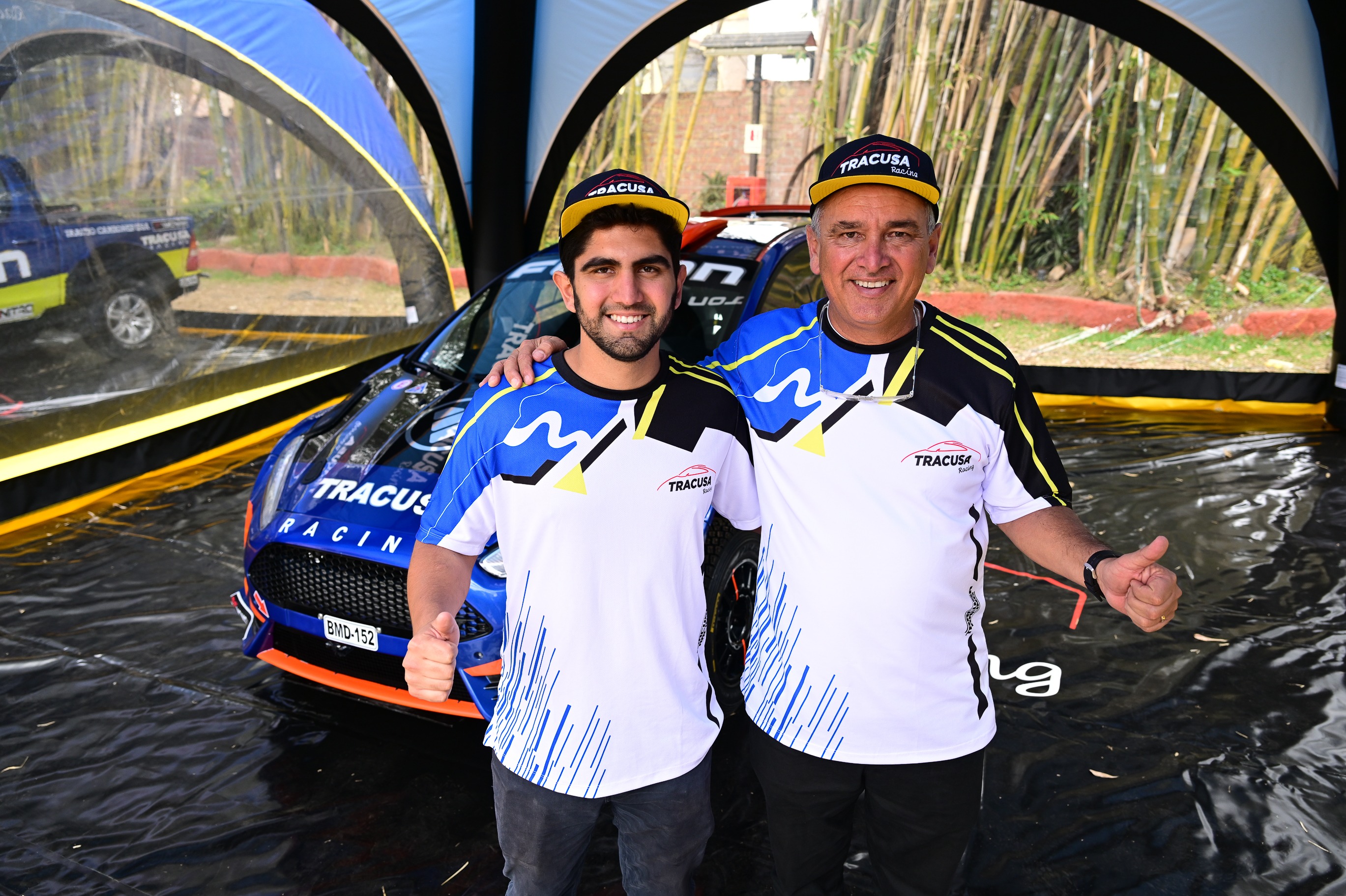 Jorge Martínez y André Martínez, una dupla padre e hijo con una pasión compartida por el rally.