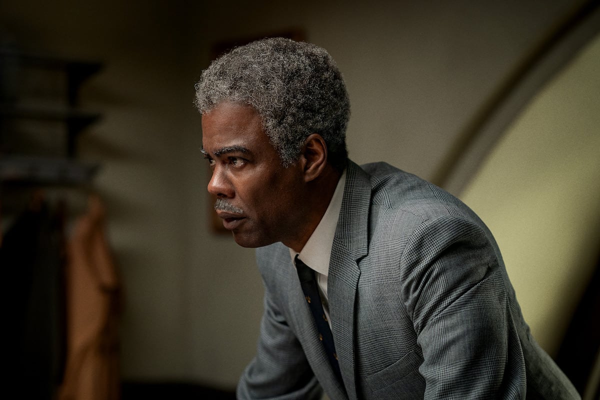 Chris Rock como Roy Wilkins en la película biográfica "Rustin" (Foto: Netflix)