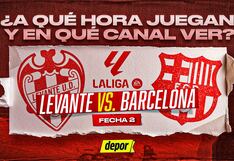 Canales de TV y dónde ver Barcelona vs. Levante: a qué hora inicia