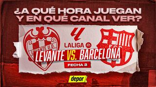 Canales de TV y dónde ver Barcelona vs. Levante: a qué hora inicia