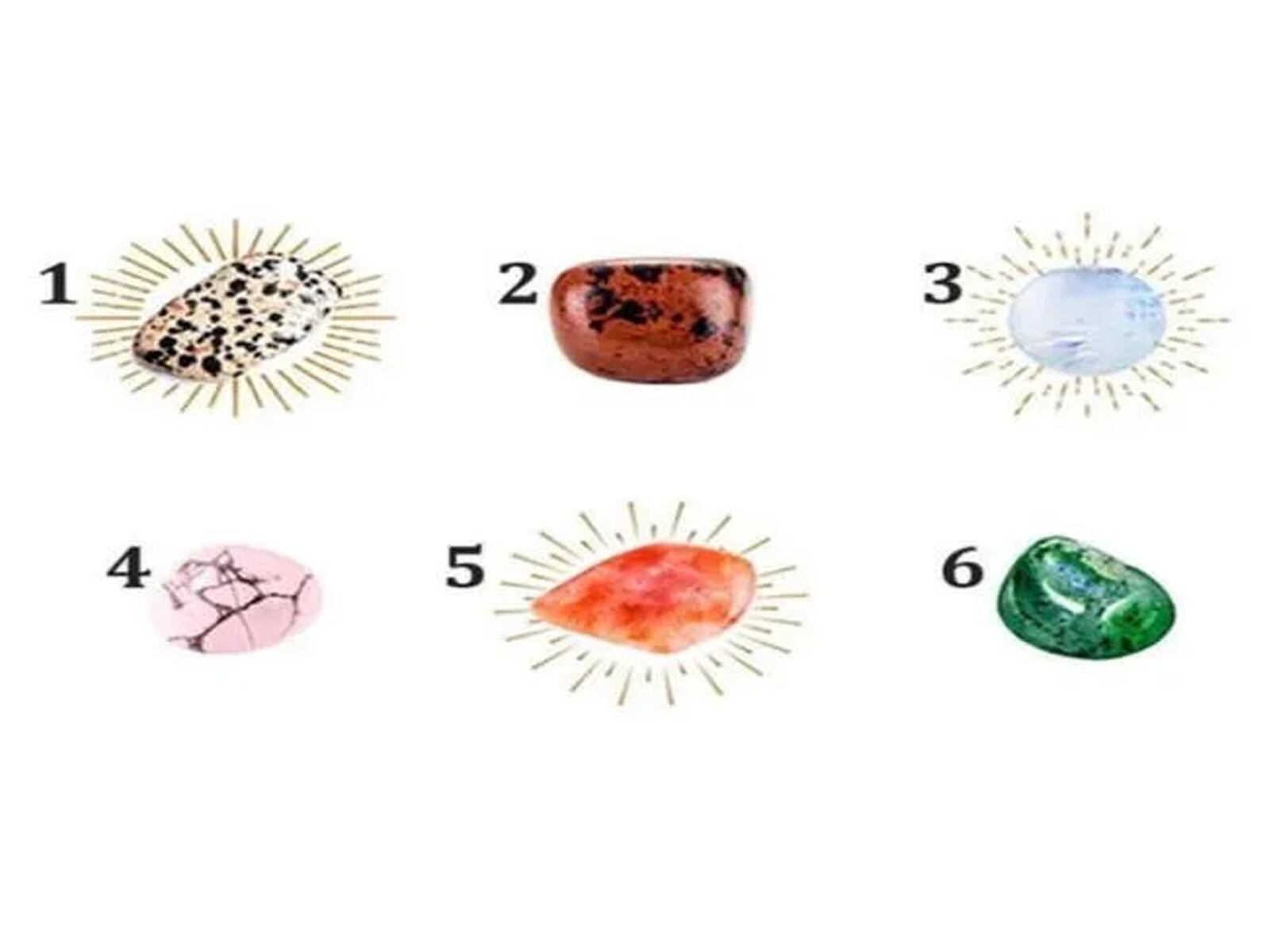 Observa atentamente los seis diamantes que se presentan en la imagen y elige aquel que más te atraiga. Tu elección te revelará aspectos sorprendentes de tu personalidad, tus valores más profundos y tu forma de ser.