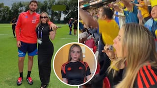 Influencer peruana revela vínculo con selección colombiana