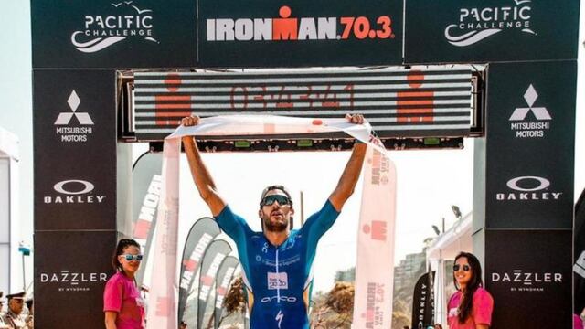 ¡Triatlonista al mando! El español Vicente Hernández se impuso en el Ironman 70.3 de Lima
