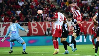 Con gol de James Rodríguez: Olympiacos perdió 2-1 ante PAOK por la Superliga de Grecia