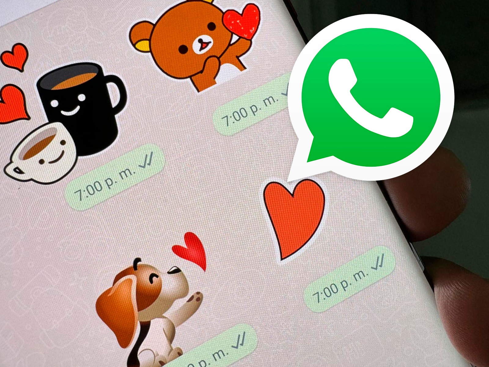 WHATSAPP | Estos son los stickers que puedes utilizar en WhatsApp por el Día de San Valentín. (Foto: Depor - Rommel Yupanqui)