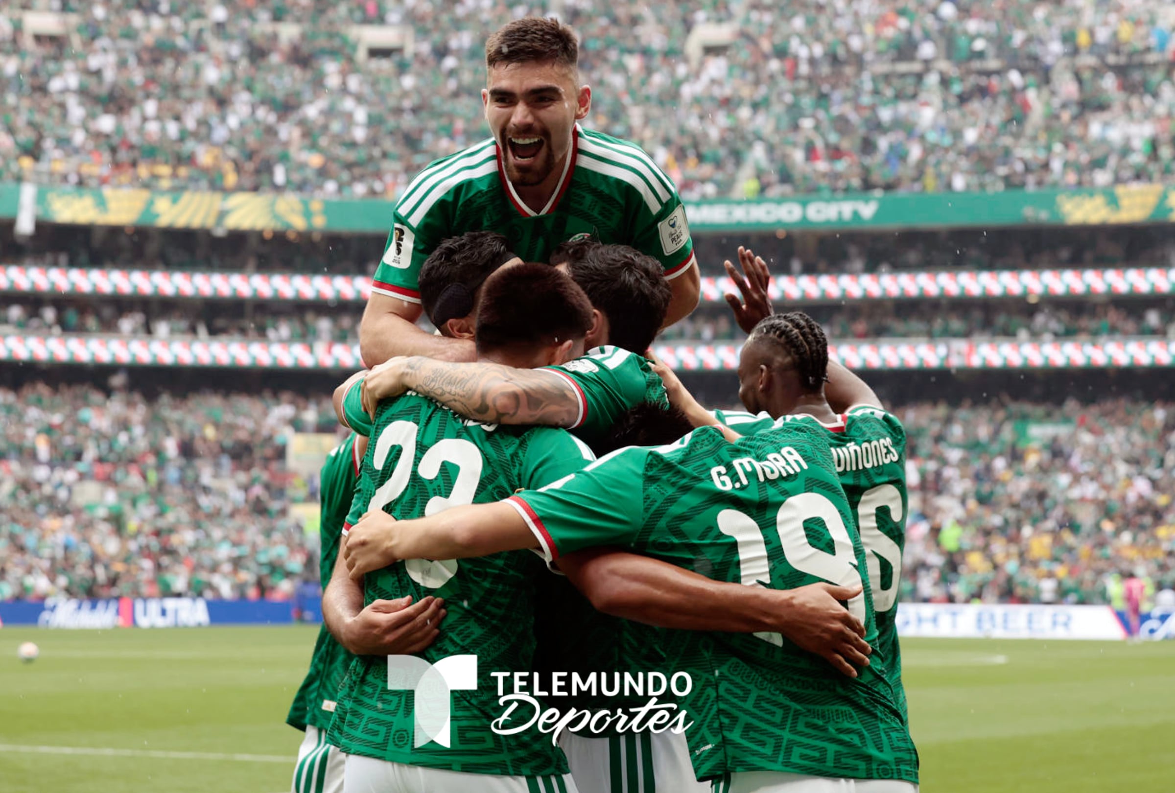 ZAPOPAN, JALISCO (GUADALAJARA), 18/06/2026.- Cobertura oficial de TELEMUNDO DEPORTES (PEACOCK TV) EN VIVO GRATIS para ver el partido entre México y Corea del Sur este jueves 18 de junio por la fecha 2 del Mundial de Fútbol 2026 en el Estadio Akron de Zapopan, Jalisco (Guadalajara). FOTO DE JOSÉ MÉNDEZ PARA LA AGENCIA EFE
