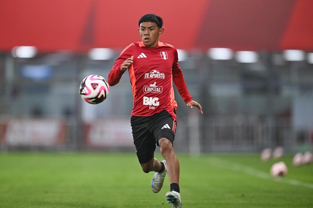 La Selección Peruana entrena en Videna, previo a los duelos ante Colombia y Ecuador por Eliminatorias al Mundial 2026. (Foto: FPF)