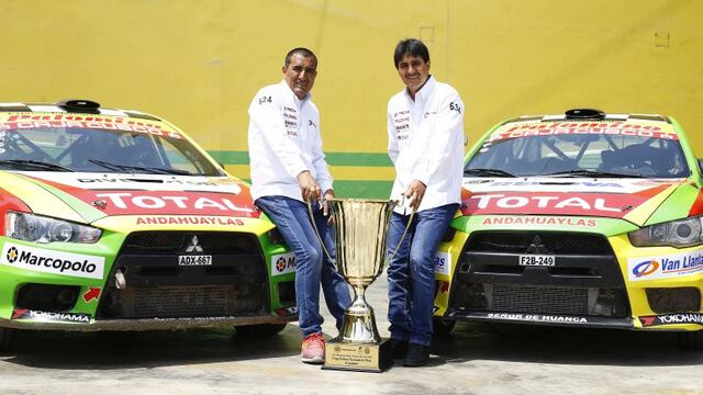 ¡La gran sangre! Richard y Ronmel Palomino, los hermanos que dominaron este año el rally peruano