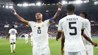 Terrible error en defensa: gol de André Ayew para el 1-1 de Ghana vs. Portugal [VIDEO]