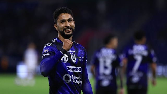 Jeison Medina anotó 20 goles con Independiente del Valle en 2024. (Foto: Getty Images).