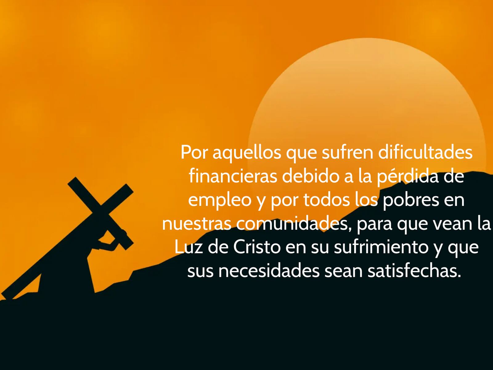 Durante esta Semana Santa, elevemos nuestras oraciones y plegarias al Altísimo para que brinde tranquilidad y paz a aquellas personas que se encuentran pasando un mal momento financiero. | Foto: PosterMyWall/Composición: Audiencias GEC