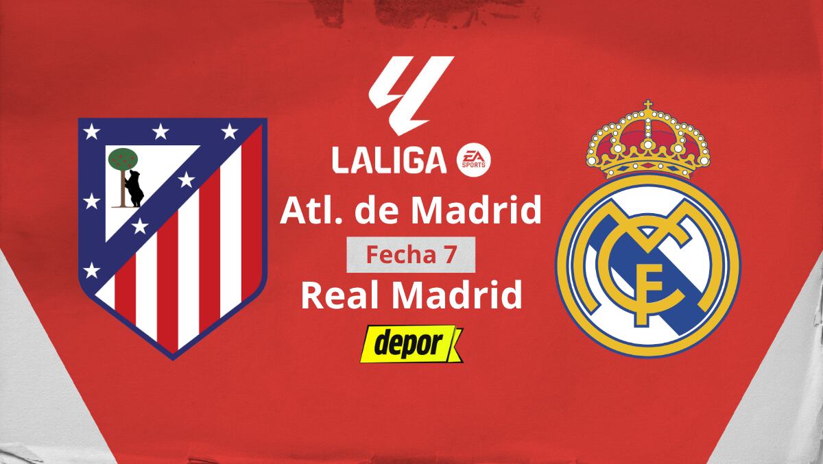 Atlético de Madrid vs. Real Madrid EN VIVO: cómo seguir partido gratis por DIRECTV, DSports y DGO