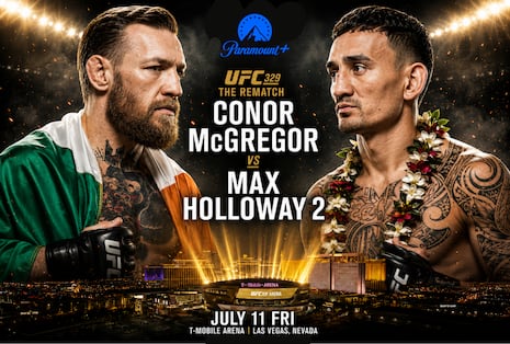 Paramount Plus transmitió la pelea estelar del UFC 329: McGregor vs. Holloway 2 (11/07/2026)
