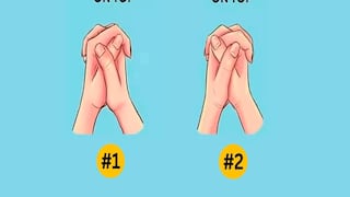 Tu personalidad saldrá a la luz al indicar la forma en que cruzas los pulgares