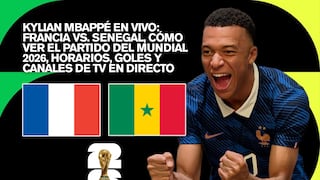 Kylian Mbappé EN VIVO, Francia vs. Senegal - dónde ver por TV y Streaming Online el partido del Mundial 2026
