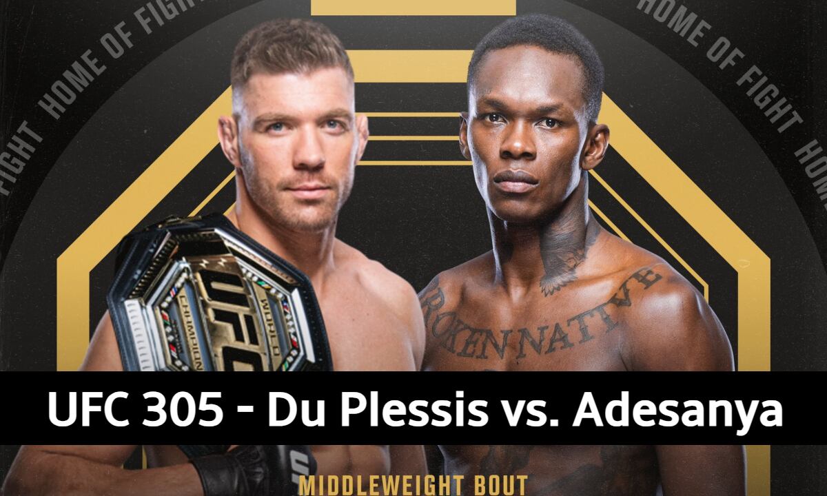 Mira la transmisión de Disney Plus EN VIVO y sigue el UFC 305: Du Plessis vs. Adesanya desde Perth, Australia. (Foto: UFC / Composición Depor)