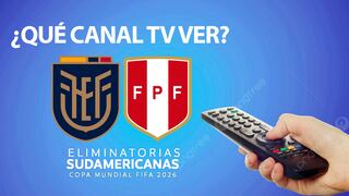 ¿Qué canal transmitió Ecuador vs. Perú por la Jornada 8 de las Eliminatorias 2026?