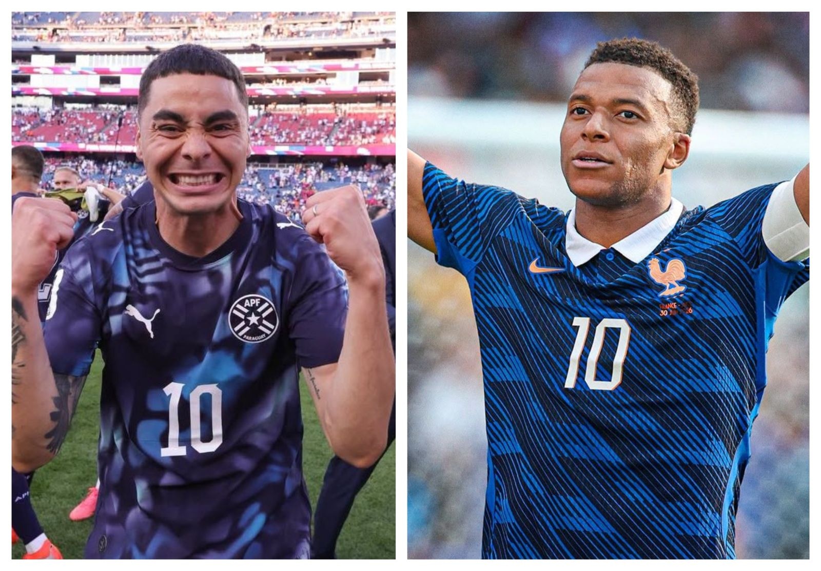 Paraguay vs. Francia se enfrentan por los octavos de final del Mundial 2026. (Foto: AFP)