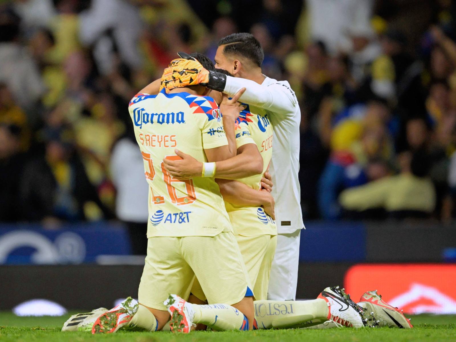 El América vuelve a ser campeón de la Liga MX y espera poner en alto el nombre del fútbol mexicano en los próximos torneos internacionales. (Foto: AFP)