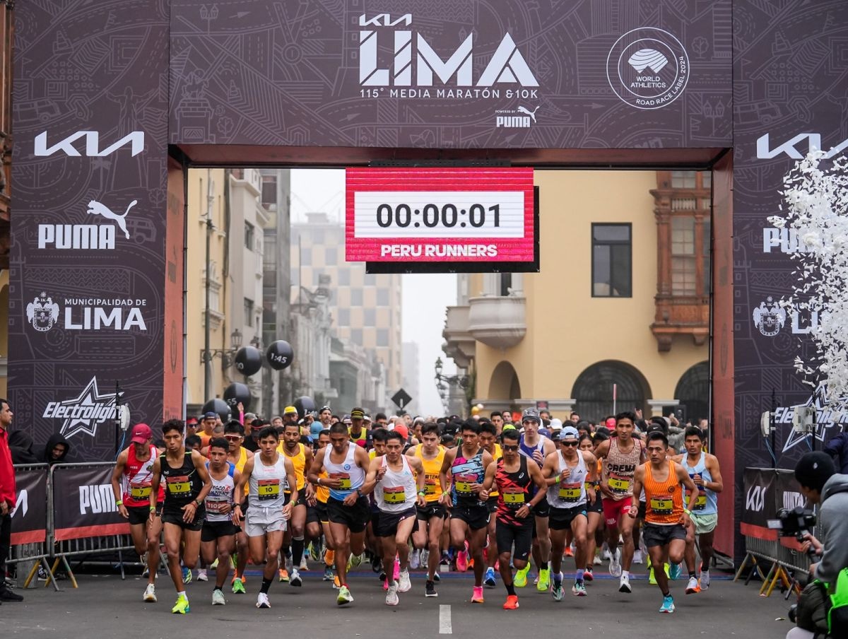 Este evento deportivo, organizado por Peru Runners junto a la Municipalidad de Lima, KIA y PUMA, reunió a 17,500 corredores. (Foto: Difusión)