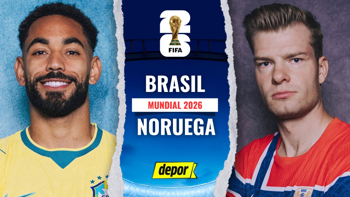 Brasil vs. Noruega se enfrentan por los octavos de final del Mundial 2026. (Diseño: Depor)