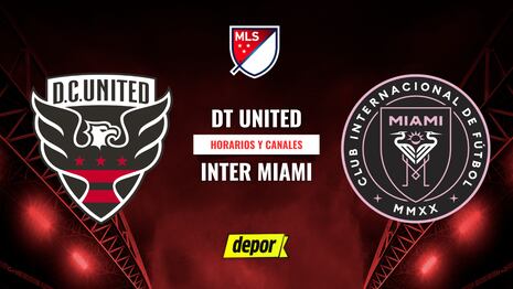 Con Messi: canales de TV para ver Inter Miami vs. DC United y a qué hora juegan
