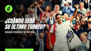 Roger Federer se retira: Mira cuándo será el último torneo oficial de tenis que disputará