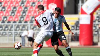 Perú se despidió del Sudamericano Sub 20 con una derrota 1-0 ante Argentina