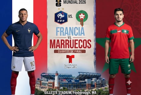 Telemundo Deportes transmitió el partido Francia 2-0 Marruecos por el Mundial 2026